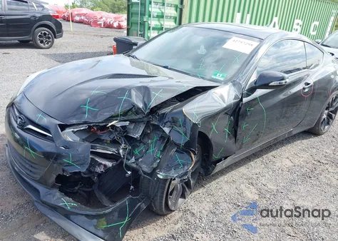 2013 Hyundai Genesis 3.8 Track из США, поврежденный, VIN KMHHU6KJ3DU082056